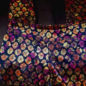 #L049 (CH) NWOT LuLaRoe Leggings, Pink and Orange  Design